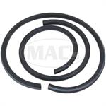 Heater Hose Set, 5/8" ID, With White Stripe & Correct Grooves
