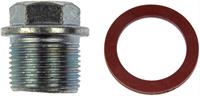 Oil Pan Drain Plug, 22mm x 1.50 Thread Size, Seal