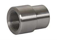 Tube End, Steel, Natural, 1.500 in. Diameter, 1 1/4 in.-12 RH Thread, 0.250 in. Wall Thickness, Smooth