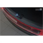RVS Achterbumperprotector 'Deluxe' Mazda CX-5 2014- Zwart/Rood-Zwart Carbon