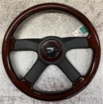 Steering Wheel Wood "tornado 4" 350mm