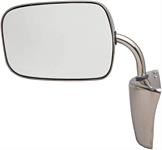 Side View Mirror, Stainless Steel, Chrome, Manual - Right and Left