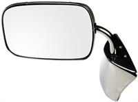 Side View Mirror, Stainless Steel, Chrome, Manual