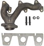 Exhaust Manifold, Cast Iron, Natural, Ford, Mercury, 3.0L, Front, Each
