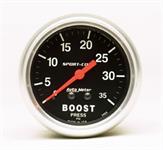Boost pressure, 67mm, 0-35 psi, mechanical