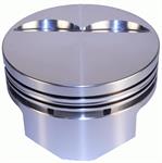 Pistons, E-Series, Forged, Flat, 4.000 in. Bore