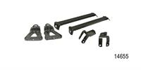 Brackets, bumper, front, complete set (OE style, 6-pc)