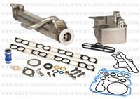 EGR and Oil Cooler Package, Square Style EGR Cooler