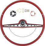 1963 Impala Steering Wheel Kit ; Red ; Super Sport