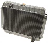 "1963-65 NOVA 283/327 8 CYL RADIATOR A/T 3 ROW INLET ON DRIVER SIDE (15-1/2"" X 23-1/2"" X 2"" CORE)"