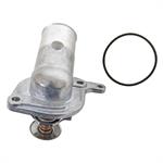 Thermostat, 160 Degree, High-Flow, Bypass Valve, Copper/Brass, Stainless Body, Housing