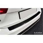 Real 3D Carbon Rear bumper protector suitable for Ford Focus Hatchback 5-doors 2018- 'Ribs'