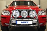 frontbåge, modell stor trio, - Volvo XC90 2003-2008