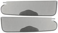 Sun Visors, Napped Cotton, 1959-60 Bonneville/Catalina 2/4-Dr. Hardtop