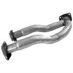 Y-Pipe, Exhaust, Steel, Aluminized, 2.00 in. Inlet Diameter, Ball and Socket Flange, 3-bolt Flange, Jeep, Each