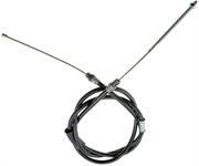 parking brake cable, 250,83 cm, rear right