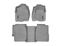 Floor Liner, Front/Second Seat, Thermoplastic, Gray