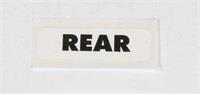 dekal "REAR", Cowl Induction