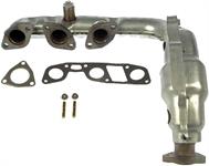 Exhaust Manifold, Rear, Cast Iron, Natural, Mercury, for Nissan, 3.0L, Each
