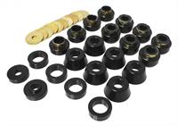 Body Mount Bushings, Polyurethane, Black