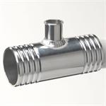 Dump-Valve T-Adapter - diameter 40>40mm - 25mm aansluiting