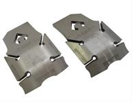 Skid Plates, Control Arm location, Weld-on, Steel, Natural, 1/4 in. Thick, Jeep, Pair