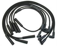 "magx2 8mm Custom Wire Set; Black Silicone; Plug Angle 90 Degrees, Distributor Angle 90 Degrees"; Qt;