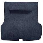 1955-57 Chevrolet Bel Air	 2DR/4DR Hardtop/Sedan	 Molded Trunk Carpet w/o Spare Tire Cutout	 Mass Backing	 Loop	 Dark Blue