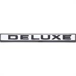 front fender emblem "Deluxe"