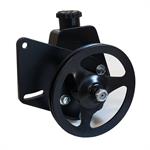 Power Steering Pump, Upgrade, Saginaw P Series, Black, Reservoir, V-belt Pulley,