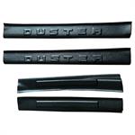 Oneway Set Sill Covers suitable for Dacia Duster I 2010-2017 - Matt black