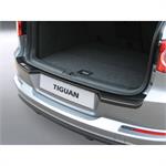 ABS Achterbumper beschermlijst Volkswagen Tiguan 4x4 11/2007- (voor modellen met reservewiel op klep) Zwart