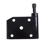 Leaf Spring Mounting Plate, Front Driver Side, Steel, Black, Jeep, Each