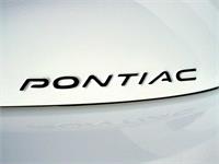 Headlight Decal, black, "Pontiac"