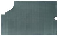 Trunk Mat, Rubber, 1968-72 Skylark, Aqua/Black Houndstooth