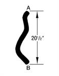 Curved Radiator Hose