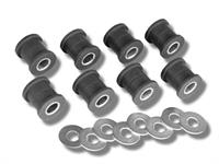 Control Arm Bushings, 4-Bar Link Bushings, 8 Bushings and Retainers, Accepts 1/2 in. Bolt