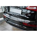 Chrome Stainless Steel Rear bumper protector suitable for Audi Q5 2008-2012 & 2012- 'Ribs'