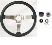 Wheel,Steering,Blk,67-68