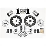 Brake Kit Front, Dynalite, Polished Calipers