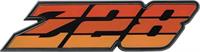emblem"Z28"grill orange