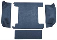 bagagematta med 2st bensintankar utan baklämslås - Cargo Area - Loop Carpet Kit - Medium Blue