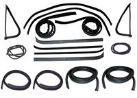 FC-KF1005-16 - Belt Weatherstrip--Window Channel--Door Seal Kit - Driver Side & Passenger Side _OP_w/ Chrome Strip_CP_