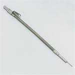 Dipstick with Tube, Engine, Braided Stainless Steel
