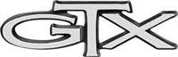 emblem "GTX" framskärm