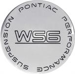 WS6 Center Cap Emblem - Silver