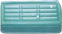 1966 IMPALA & SS 2 DOOR COUPE / CONVERTIBLE 2 TONE AQUA/TURQUOISE NON-ASSEMBLED FRONT DOOR PANELS