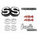 Chevelle Emblem Kit, Super Sport 454 1970