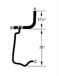 Curved Radiator Hose