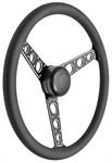 Steering Wheel Kit, 1959-68 GM, Autocross II, Plain Cap, Leather